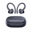 Безжични слушалки AirTune 100 (CW4) - Techsuit - Bluetooth V5.4, 400mAh, IPX4 - Черно