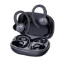 Безжични слушалки AirTune 100 (CW4) - Techsuit - Bluetooth V5.4, 400mAh, IPX4 - Черно