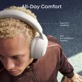 Безжични слушалки Anker SoundCore Space 2 - AI 3-Mic, шумозаглушаващи, Hi-Res Audio - Бели
