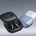 Безжични слушалки Anker Soundcore Liberty Buds - Half-in-ear, Bluetooth 6.1, адаптивно ANC - Бели
