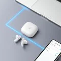 Безжични слушалки Anker Soundcore Liberty Buds - Half-in-ear, Bluetooth 6.1, адаптивно ANC - Бели