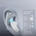 Безжични слушалки Anker Soundcore Liberty Buds - Half-in-ear, Bluetooth 6.1, адаптивно ANC - Бели