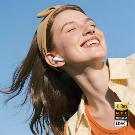 Безжични слушалки Anker Soundcore R60i - In-ear, Bluetooth 6.1, адаптивно ANC, AI превод - Бели Безжични слушалки Anker Soundcore R60i - In-ear, Bluetooth 6.1, адаптивно ANC, AI превод - Бели