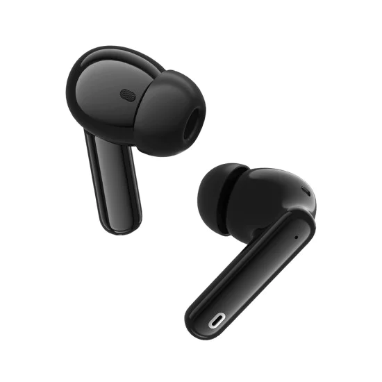 Безжични слушалки Audira Pro (CW1) - Techsuit - Bluetooth V5.4, 300mAh, активно шумопотискане (ANC), 4 микрофона - Черно