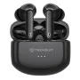 Безжични слушалки Audira Pro (CW1) - Techsuit - Bluetooth V5.4, 300mAh, активно шумопотискане (ANC), 4 микрофона - Черно