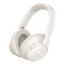 Безжични слушалки Baseus Bass BH1 NC (A0203702) - Bluetooth 6.0, ANC, Hi-Res, 5-Mic ENC, CloudComfort, регулируеми - Бели