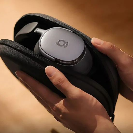 Безжични слушалки Baseus Inspire XH1 (A00085701123-00) - Sound by Bose, BT 6.1, Dolby, ANC, Hi-Res, LDAC, 800mAh - Черни