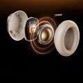 Безжични слушалки Baseus Inspire XH1 (A00085701233-00) - Sound by Bose, BT 6.1, Dolby, ANC, Hi-Res, LDAC, 800mAh - Бели