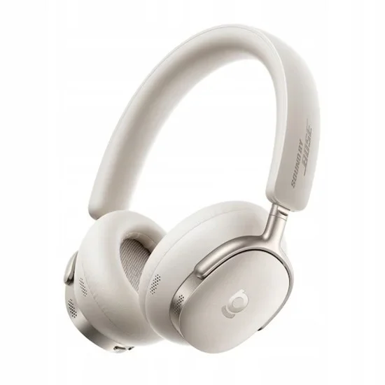 Безжични слушалки Baseus Inspire XH1 (A00085701233-00) - Sound by Bose, BT 6.1, Dolby, ANC, Hi-Res, LDAC, 800mAh - Бели