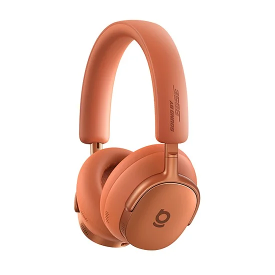 Безжични слушалки Baseus Inspire XH1 (A0203600) - Sound by Bose, BT 6.1, Dolby, ANC, Hi-Res, LDAC, 800mAh - Корал (Sunset Coral)