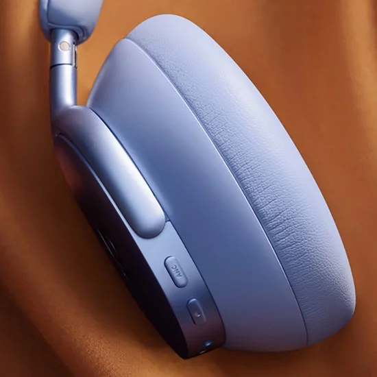 Безжични слушалки Baseus Inspire XH1 (A0203601) - Sound by Bose, BT 6.1, Dolby, ANC, Hi-Res, LDAC, 800mAh - Син (Twilight Blue)