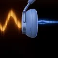 Безжични слушалки Baseus Inspire XH1 (A0203601) - Sound by Bose, BT 6.1, Dolby, ANC, Hi-Res, LDAC, 800mAh - Син (Twilight Blue)