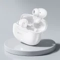 Безжични слушалки Borofone Mellow (BW96) - Bluetooth V6.0, ANC + ENC шумопотискане, 4 часа време за възпроизвеждане - Бял