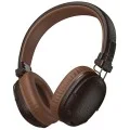 Безжични слушалки Borofone Suenos (BO34) - Over-Ear, Bluetooth V5.4, 32 часа време за възпроизвеждане, бързо зареждане, PU кожа - Кафяв