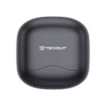 Безжични слушалки EchoFit Pro (CW5) - Techsuit - Bluetooth V5.4, ANC + ENC, 400mAh, Multi-Connect, 6 микрофона - Черно