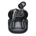 Безжични слушалки EchoFit Pro (CW5) - Techsuit - Bluetooth V5.4, ANC + ENC, 400mAh, Multi-Connect, 6 микрофона - Черно