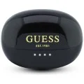 Безжични слушалки Guess Wireless Earbuds Metalic Finish Electropated Parts Classic (GUTWSOL3MEGK) - OWS слушалки, BT5.4, 300mAh - Черен