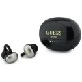 Безжични слушалки Guess Wireless Earbuds Metalic Finish Electropated Parts Classic (GUTWSOL3MEGK) - OWS слушалки, BT5.4, 300mAh - Черен