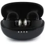 Безжични слушалки Guess Wireless Earbuds Metalic Finish Electropated Parts Classic (GUTWSOL3MEGK) - OWS слушалки, BT5.4, 300mAh - Черен