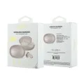 Безжични слушалки Guess Wireless Earbuds Metalic Finish Electropated Parts Classic (GUTWSOL3MEGP) - OWS слушалки, BT5.4, 300mAh - Розов