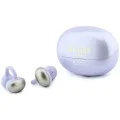 Безжични слушалки Guess Wireless Earbuds Metalic Finish Electropated Parts Classic (GUTWSOL3MEGU) - OWS слушалки, BT5.4, 300mAh - Лилав