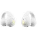 Безжични слушалки Guess Wireless Earbuds Mini Classic (GUTWSW85LEEH) - Open-ear, Bluetooth, TWS, спортен дизайн - Бял