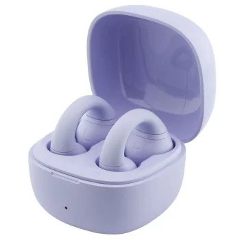 Безжични слушалки Guess Wireless Earbuds Mini Classic (GUTWSW85LEEU) - Open-ear, Bluetooth, TWS, спортен дизайн - Лилав