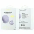 Безжични слушалки Guess Wireless Earbuds Mini Classic (GUTWSW85LEEU) - Open-ear, Bluetooth, TWS, спортен дизайн - Лилав