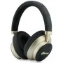 Безжични слушалки Guess Wireless Headphones 4G Gold Script Metal (GUBHP83P4CSCMK) - Bluetooth 5.4, вграден микрофон, ENC, 300mAh - Черен