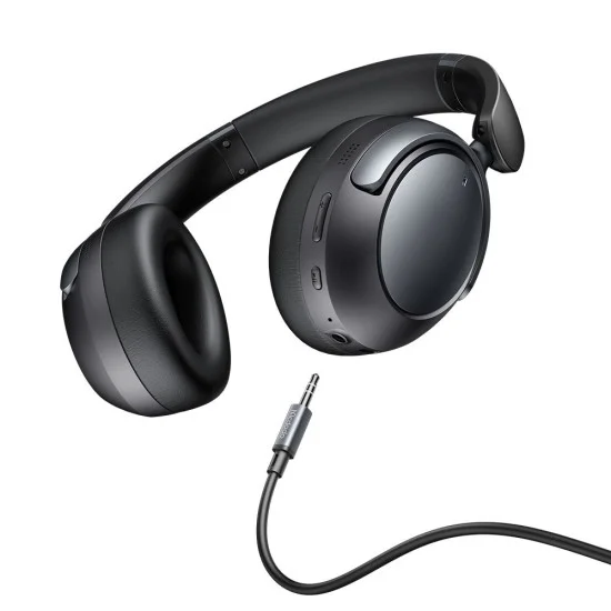 Безжични слушалки Mcdodo T01 Series (HP-1400) - On-Ear, Bluetooth V5.3, 500mAh, IPX3, ANC технология - Черни