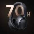 Безжични слушалки Mcdodo T01 Series (HP-1400) - On-Ear, Bluetooth V5.3, 500mAh, IPX3, ANC технология - Черни
