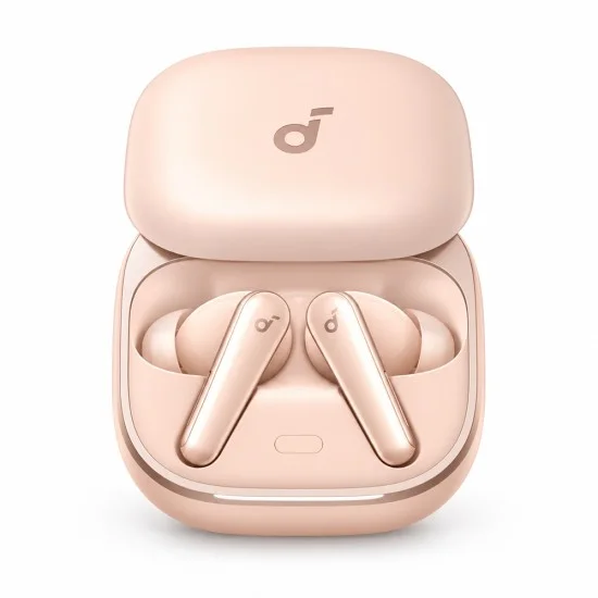 Безжични слушалки Wireless Earbuds SoundCore Liberty 5 (A3957G51) - с Dolby Audio, Bluetooth 5.4, Шумопотискане - Anker - Розов