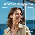 Безжични слушалки Wireless Earbuds SoundCore Liberty 5 (A3957G51) - с Dolby Audio, Bluetooth 5.4, Шумопотискане - Anker - Розов