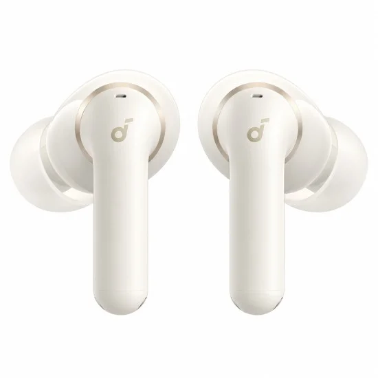 Безжични слушалки Wireless Earbuds SoundCore P42i (D1205G21) - TWS, Шумопотискане, Bluetooth 6.1, Адаптивен ANC, IP55 - Anker - Бял