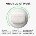 Безжични слушалки Wireless Earbuds SoundCore P42i (D1205G21) - TWS, Шумопотискане, Bluetooth 6.1, Адаптивен ANC, IP55 - Anker - Бял