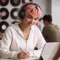 Безжични слушалки Wireless Headphones Soundcore Q31i (D1404G11) - Адаптивен ANC, 80H Време за възпроизвеждане, Hi-Res Audio с LDAC, Мултиточково свързване - Anker - Черен
