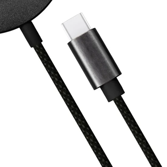 Безжично зарядно устройство 3mk Wireless Charger incharge® Align - MagSafe технология, 25W, Qi2.2 - Черен