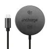 Безжично зарядно устройство 3mk Wireless Charger incharge® Align - MagSafe технология, 25W, Qi2.2 - Черен