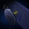 Безжично зарядно устройство 3mk Wireless Charger incharge® Align - MagSafe технология, 25W, Qi2.2 - Черен