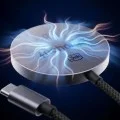 Безжично зарядно устройство 3mk Wireless Charger incharge® Align - MagSafe технология, 25W, Qi2.2 - Черен