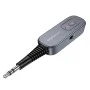 Bluetooth аудио приемник и предавател AUX Borofone Clear Way (BC51) - жак 3.5mm, Bluetooth V5.4, Plug&Play - Сив