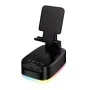 Bluetooth колонка 3 в 1 Borofone Marea (BR200) - стойка за телефон + външна батерия, 5W, Bluetooth 6.0, TWS, 1500mAh - Черен