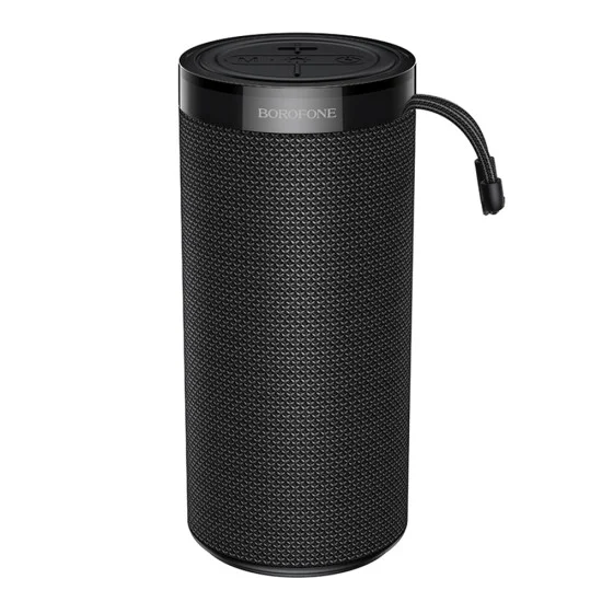 Bluetooth колонка Borofone Loud (BR105) - 10W, Bluetooth V5.4, TWS, FM радио, USB/TF карта - Тъмно сив