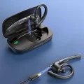 Блутут слушалка Techsuit Bluetooth Headset Vocelis Pro (CB4) - Хендсфри, с кука за ухо - Синя