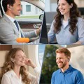 Блутут слушалка Techsuit Bluetooth Headset Vocelis Pro (CB4) - Хендсфри, с кука за ухо - Синя