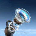 Блутут слушалка Techsuit Bluetooth Headset Voicera (CB3) - Хендсфри, шумозаглушаваща - Черна
