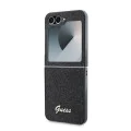 Чанта за Samsung Galaxy Z Flip6 - Guess Glitter Script (GUHCZZF6HGGSHK) - Черна