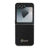 Чанта за Samsung Galaxy Z Flip6 - Guess Glitter Script (GUHCZZF6HGGSHK) - Черна