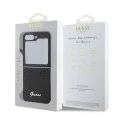 Чанта за Samsung Galaxy Z Flip6 - Guess Glitter Script (GUHCZZF6HGGSHK) - Черна
