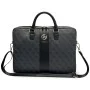 Чанта за лаптоп Guess Computer Bag 4G Round Classic Logo Stripe (GUCB166PG4S4RK) - 16" - Черен